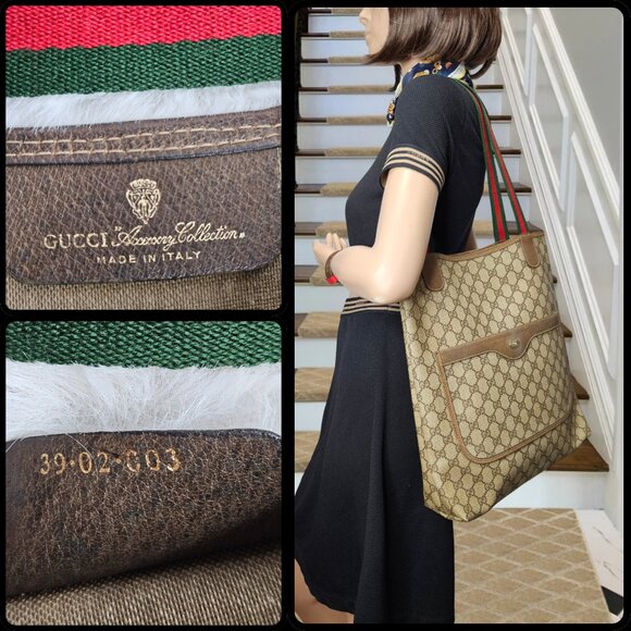 Gucci Monogram Sherry Tote - Picture 2 of 16